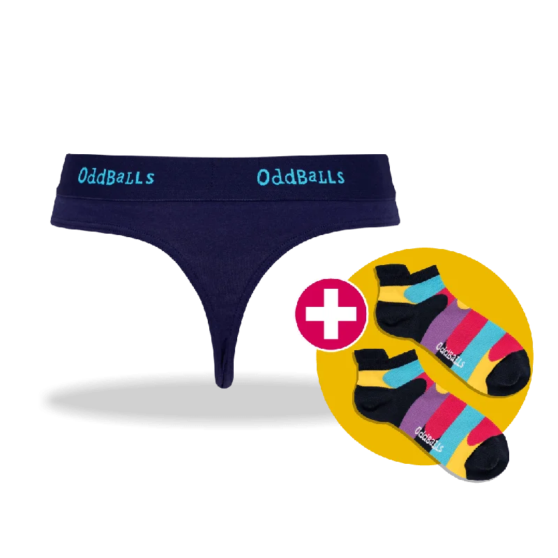 CLASSIC Subscription - Ladies Thong & Free Socks - Monthly Subscription