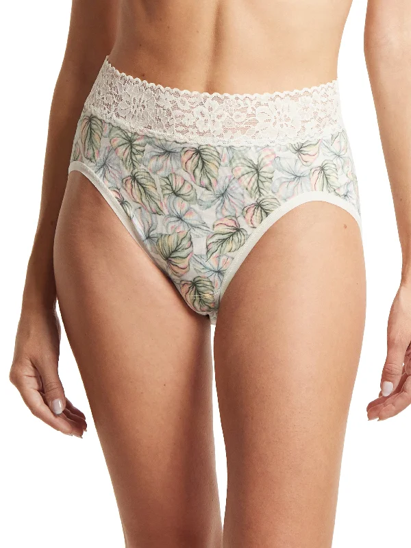 DreamEase™ Printed French Brief Begonia Leaf