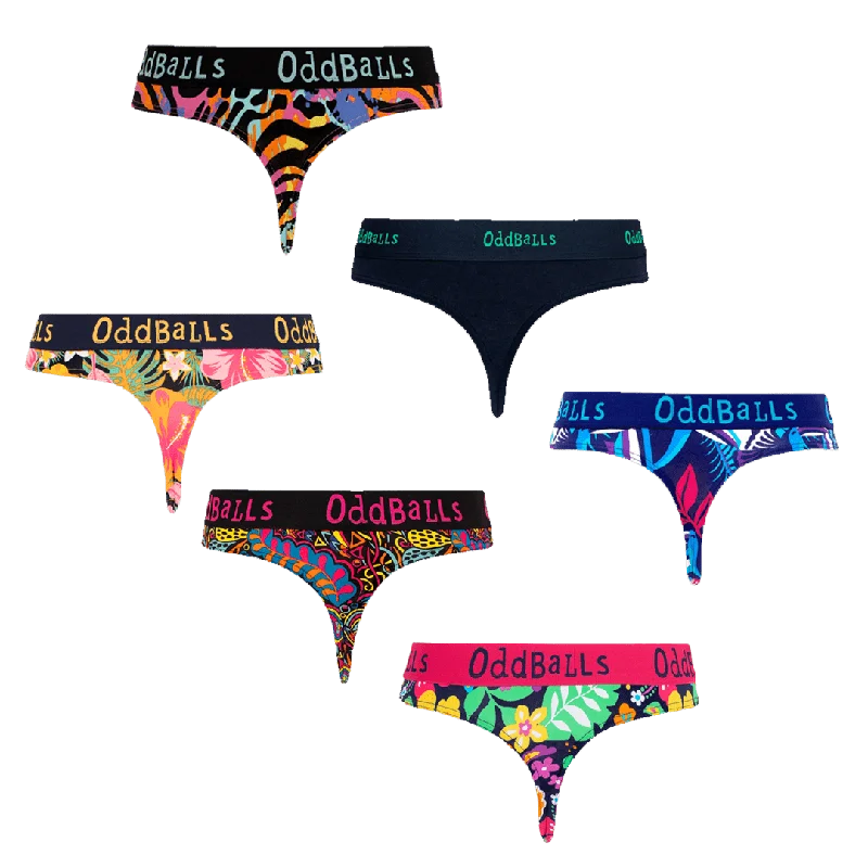 Summertime Bundle - Ladies Thong 6 Pack Bundle