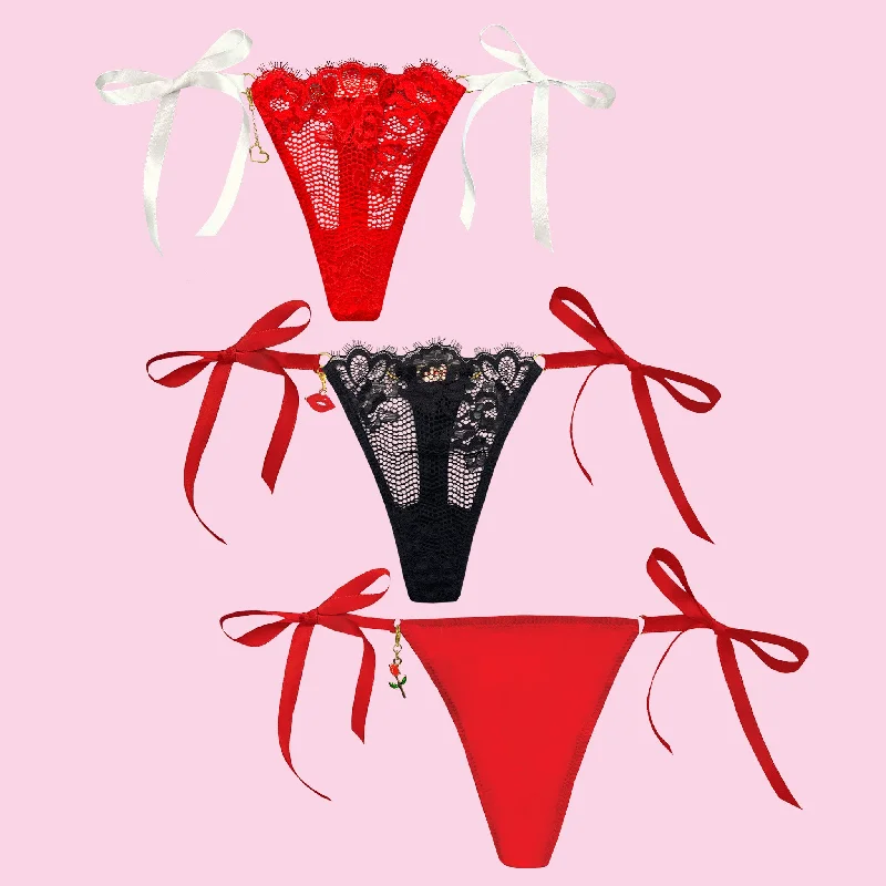 Valentine's Panty 3 pack