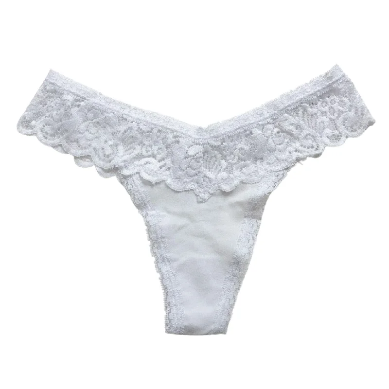 White Crochet Panty