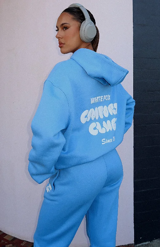 Comfort Club Oversized Hoodie Blissful Blue