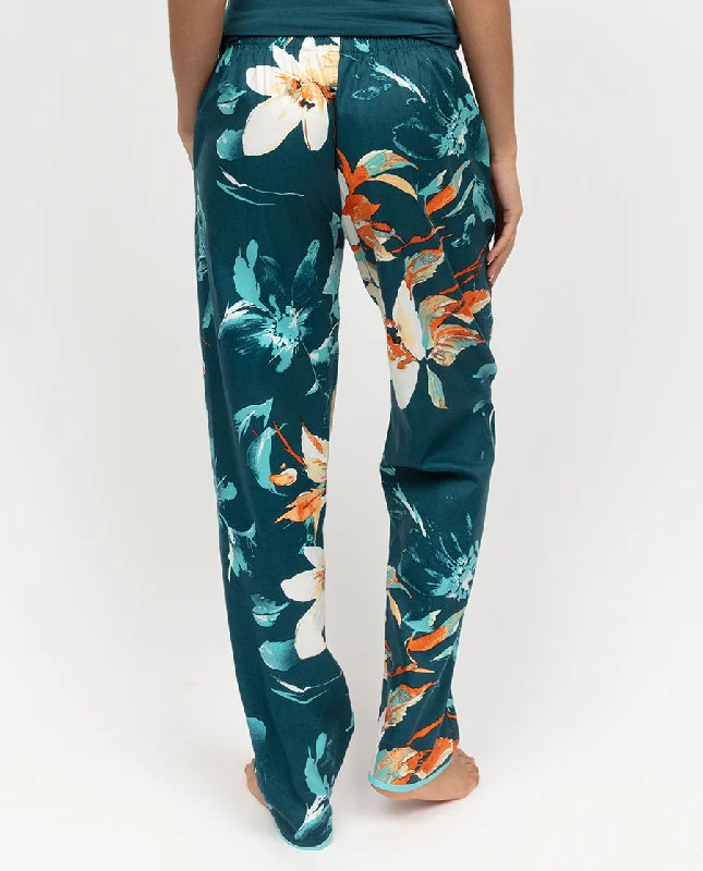 Goldie Womens Floral Print Pyjama Bottoms