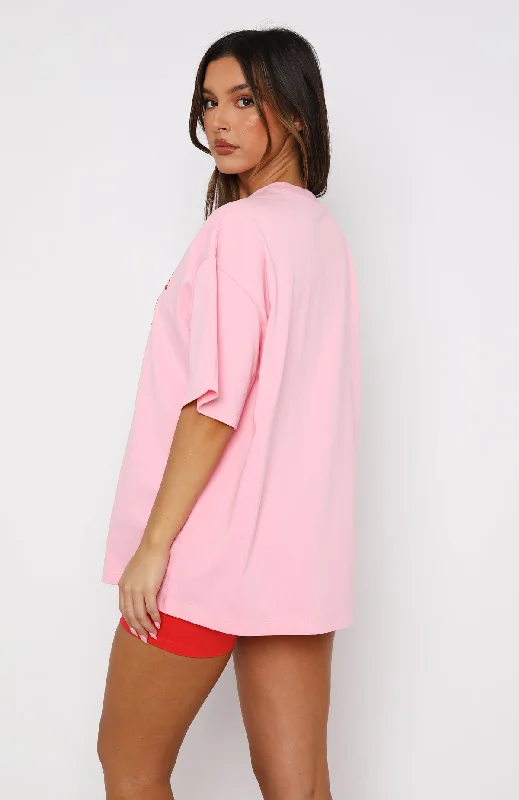 It's Not Me It's You Oversized Tee Pink