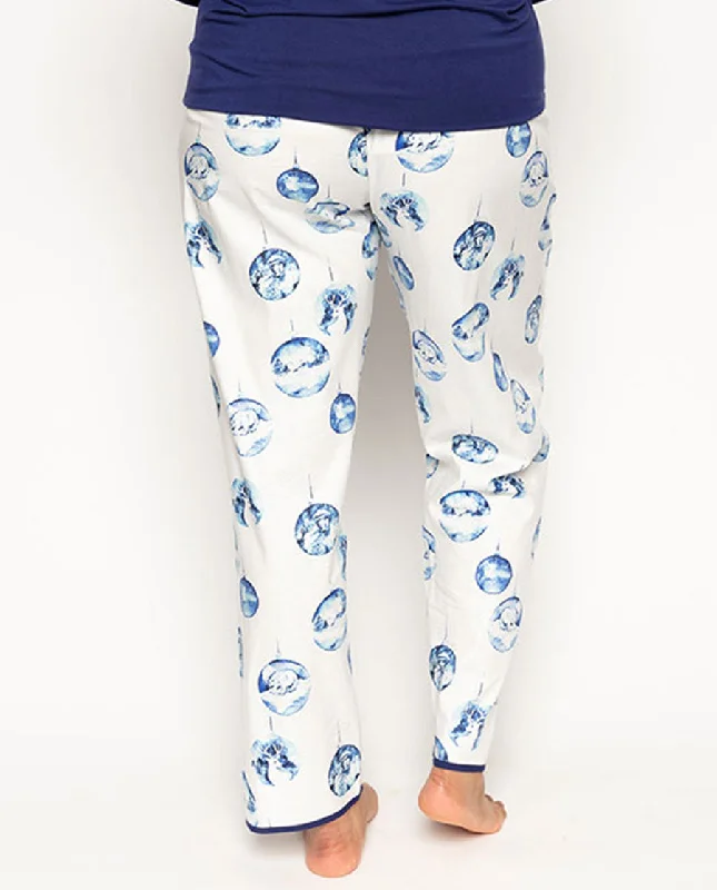 Riley Womens Bauble Print Pyjama Bottoms