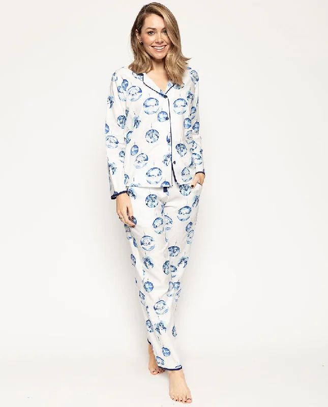 Riley Womens Bauble Print Pyjama Bottoms