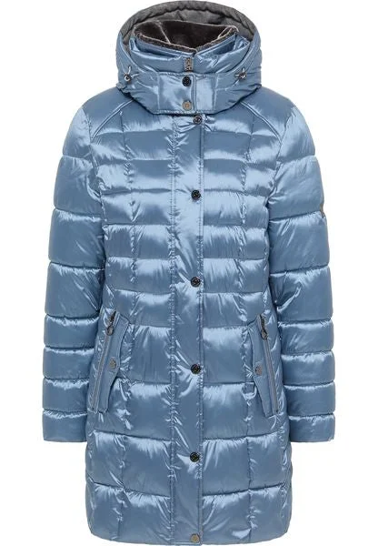 LEBEK  QUILTED COAT HOODED 30390032 730