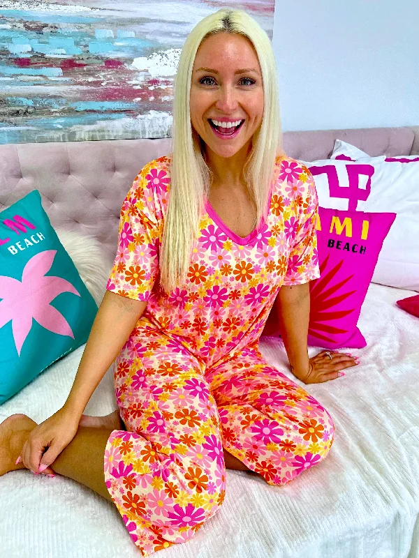 Flower Power Pajama Set