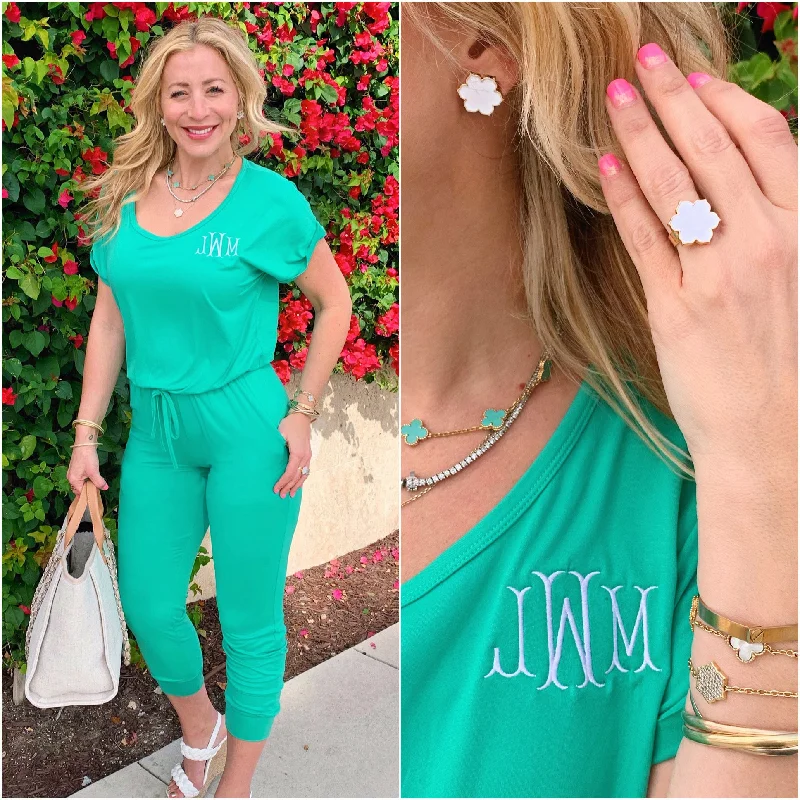 Monogram Emerald Jumpsuit