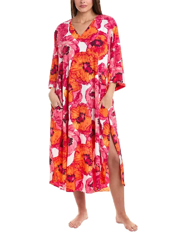 Natori Poppy Caftan