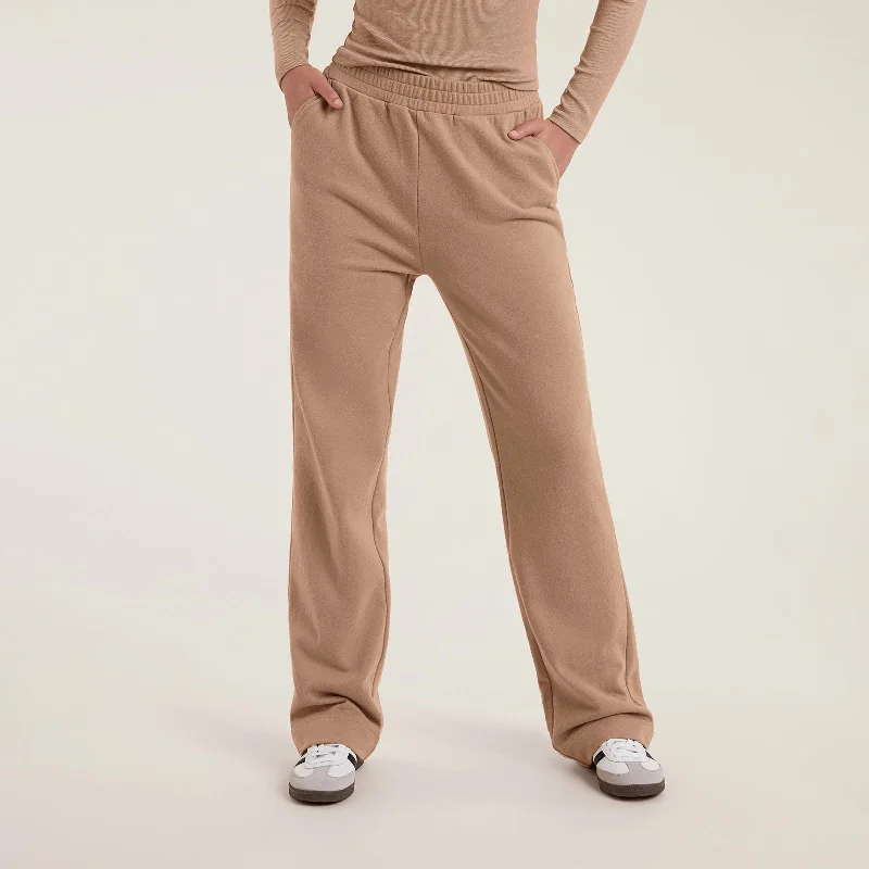 Wide Leg Sweatpant | Cinnamon